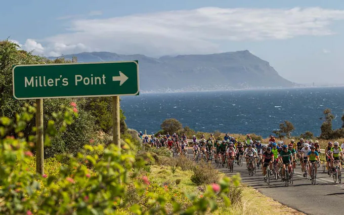 Cape Argus cykeltävling. Foto: pressbild Telegraph