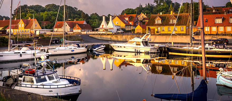 Hamn på Bornholm. Pressbild